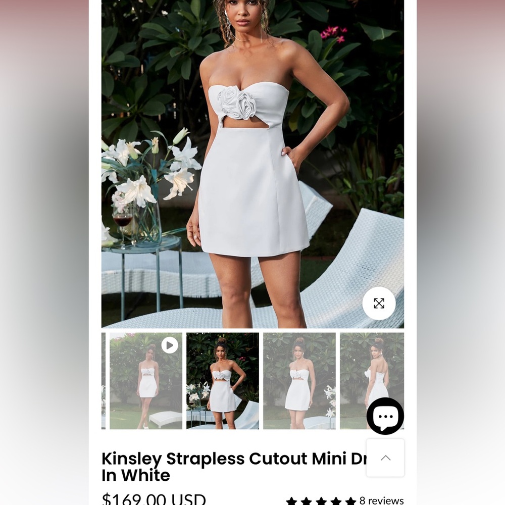 White dress